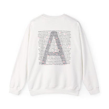 Your Favorite Liar Aria's Txts Crewneck Sweatshirt