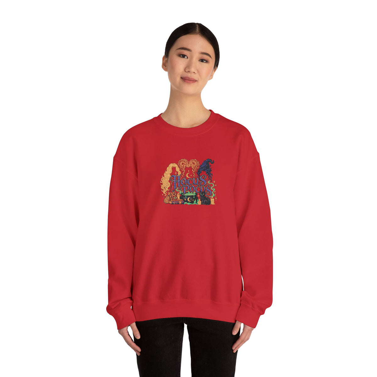 Hocus Pocus Crewneck Sweatshirt (Embroidery)