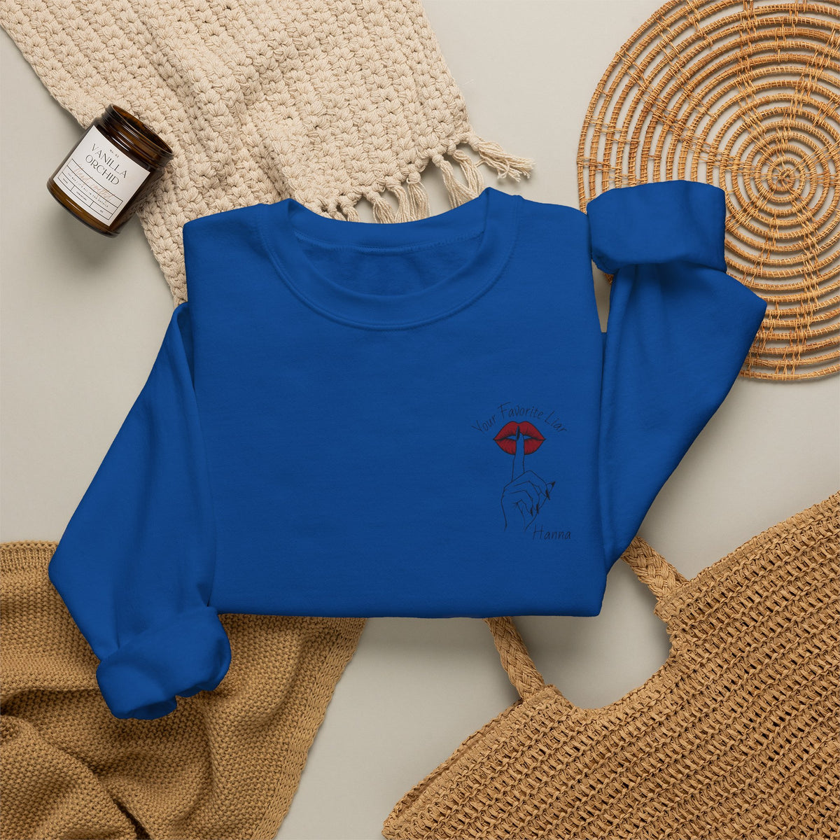 Your Favorite Liar Hanna's Txts Crewneck Sweatshirt