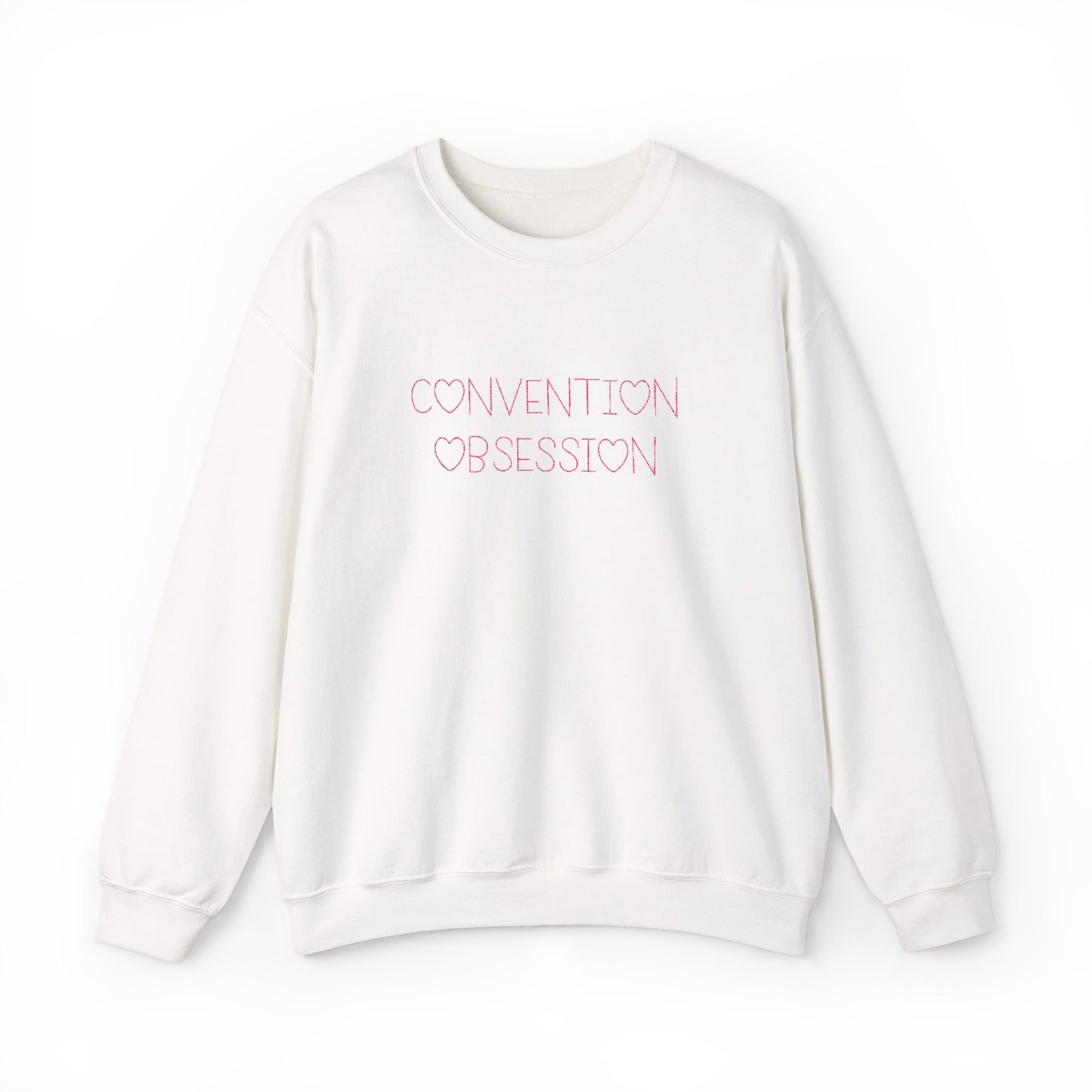Convention Obsession Crewneck Sweatshirt (Embroidery)