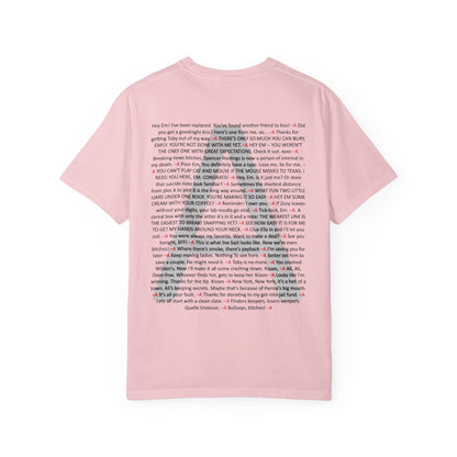 Your Favorite Liar Emily's Txt Msgs T-Shirt