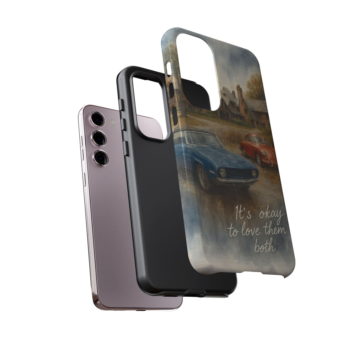 It's okay to Love Them Both Tough Case