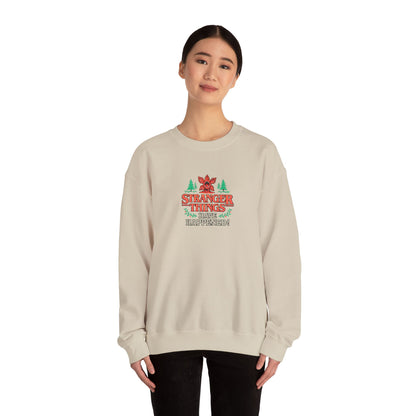 Stranger Things Have Happened Crewneck Sweatshirt (Embroidery)