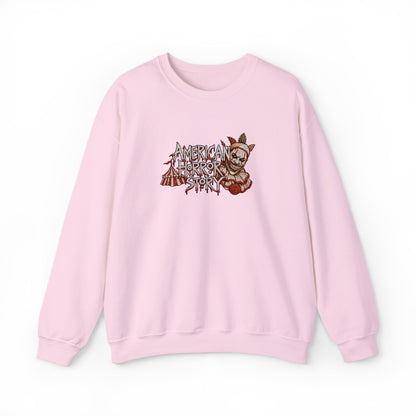 Twisty the Clown Crewneck Sweatshirt (Embroidery)
