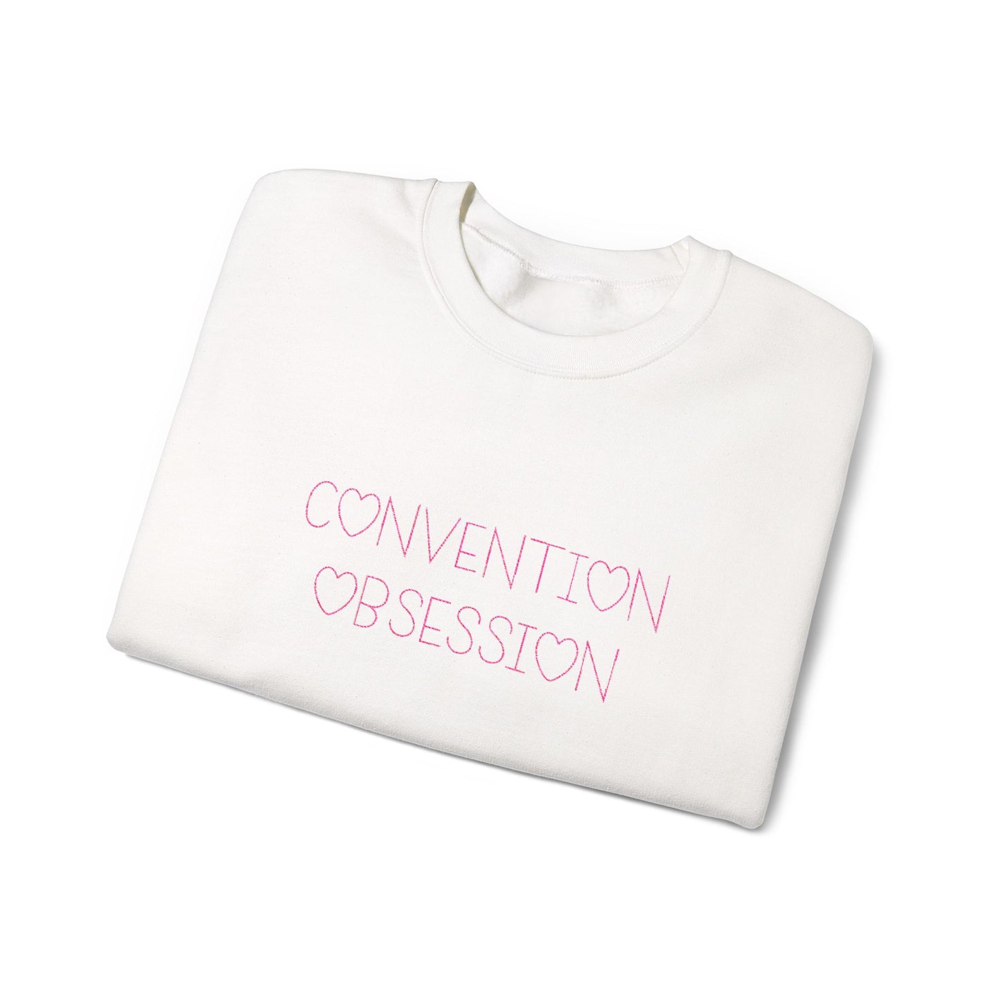 Convention Obsession Crewneck Sweatshirt (Embroidery)