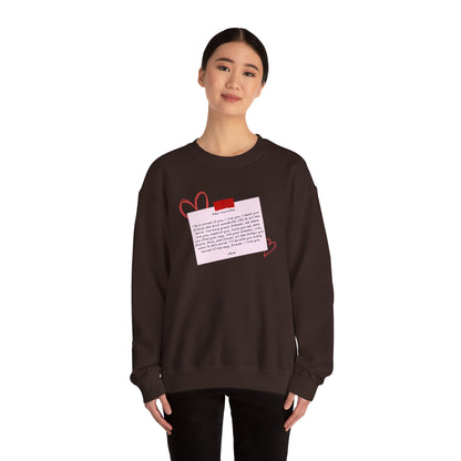 Caroline's Letter Crewneck Sweatshirt