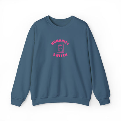 Humanity Switch Crewneck Sweatshirt (Embroidery)