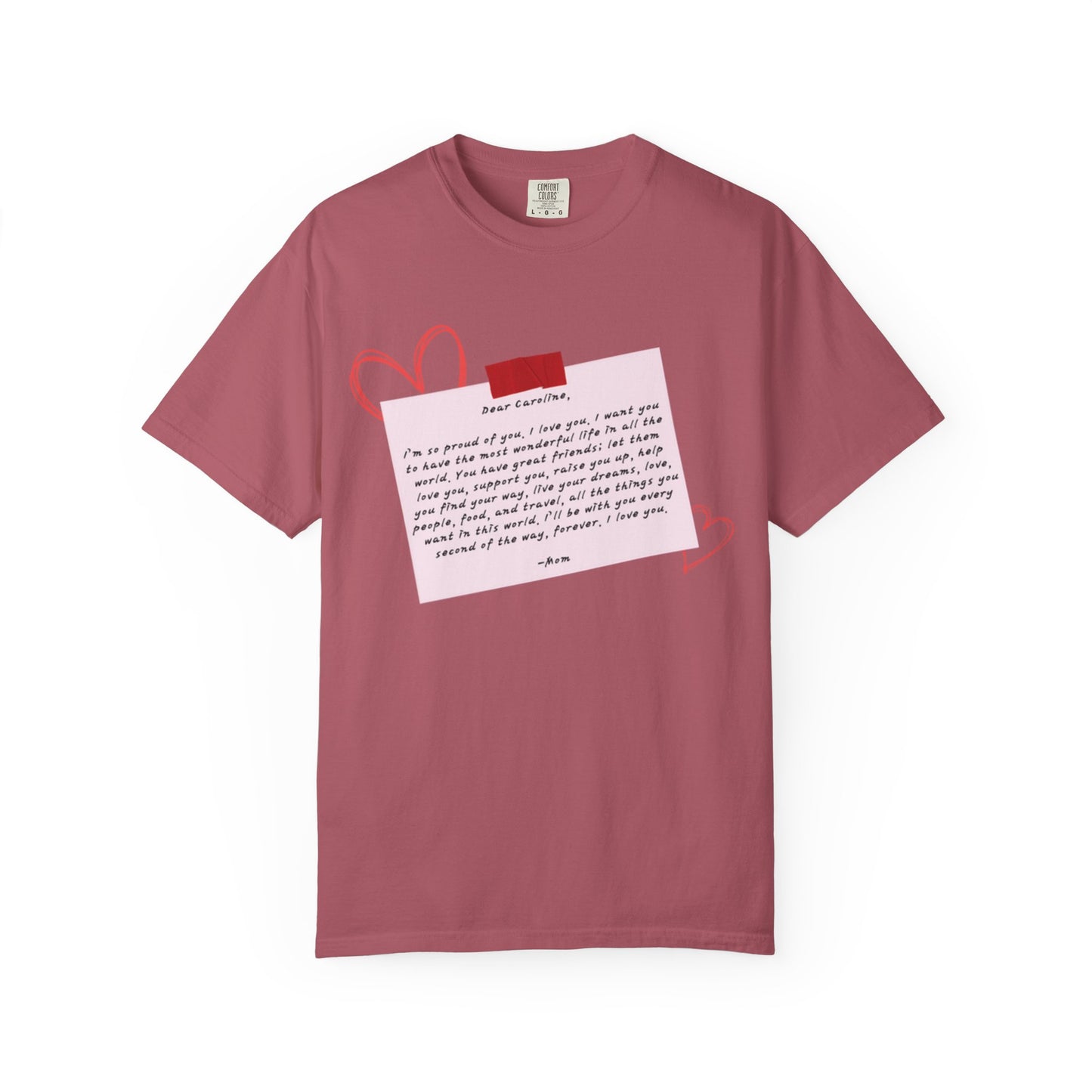 Caroline's Letter T-shirt