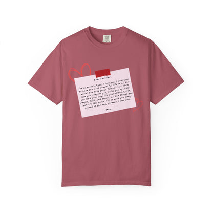 Caroline's Letter T-shirt