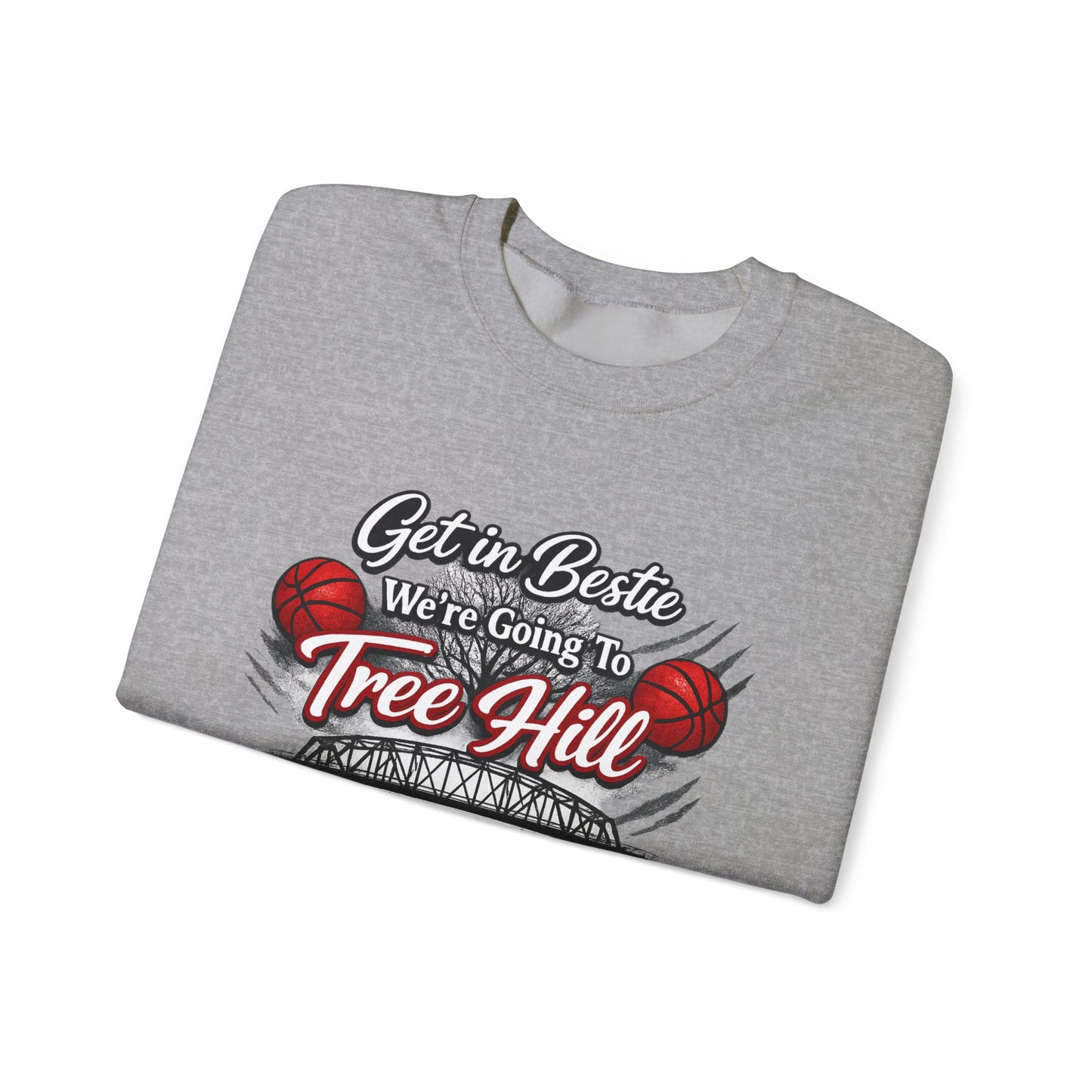 Get in Bestie (Tree Hill) Crewneck Sweatshirt