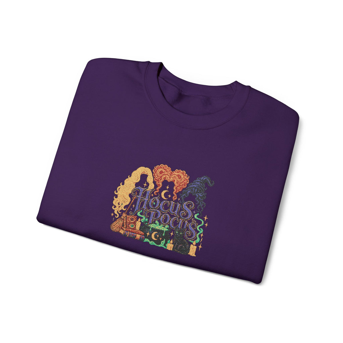 Hocus Pocus Crewneck Sweatshirt (Embroidery)