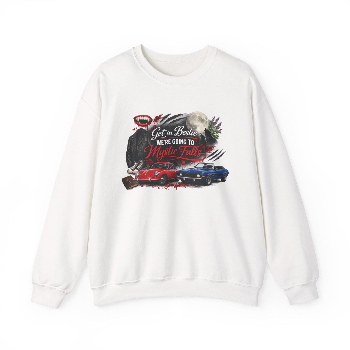 Get in Bestie (Mystic Falls) Crewneck Sweatshirt