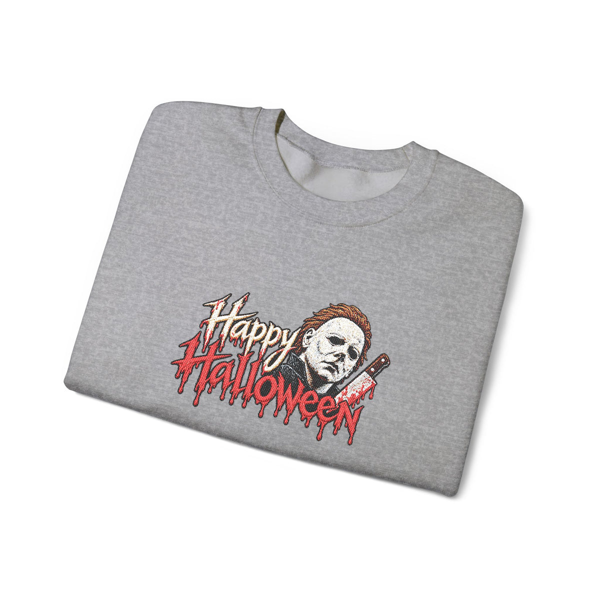 Halloween Crewneck Sweatshirt (Embroidery)