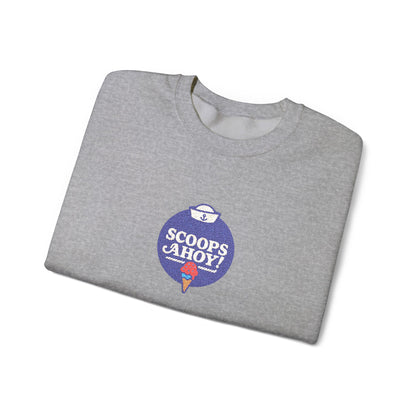 Scoops Ahoy Crewneck Sweatshirt (Embroidery)