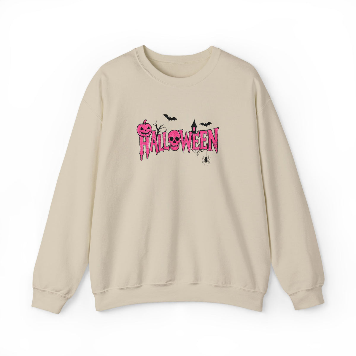 Halloween Crewneck Sweatshirt (Embroidery)
