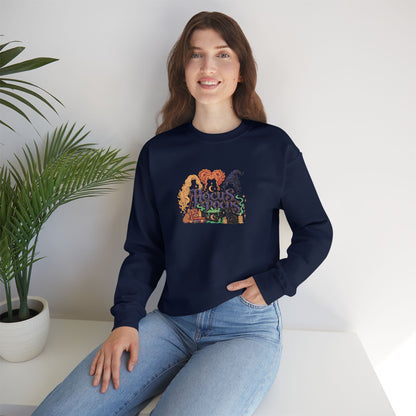 Hocus Pocus Crewneck Sweatshirt (Embroidery)