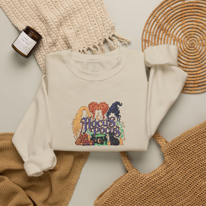 Hocus Pocus Crewneck Sweatshirt (Embroidery)