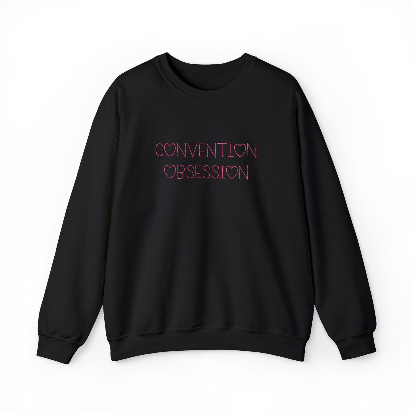 Convention Obsession Crewneck Sweatshirt (Embroidery)