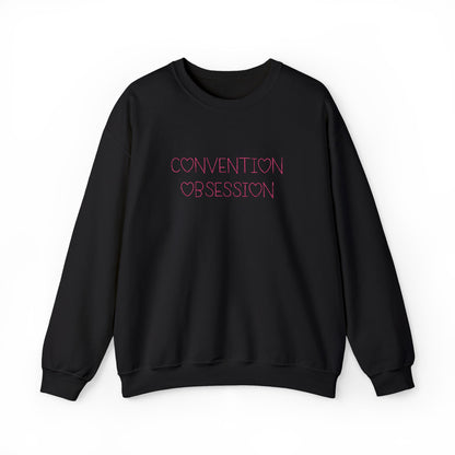 Convention Obsession Crewneck Sweatshirt (Embroidery)