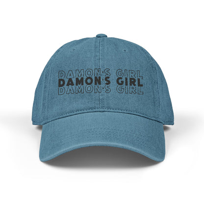 Damon's Girl Denim Hat (Embroidery)