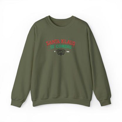 Santa Klaus Crewneck Sweatshirt (Embroidery)