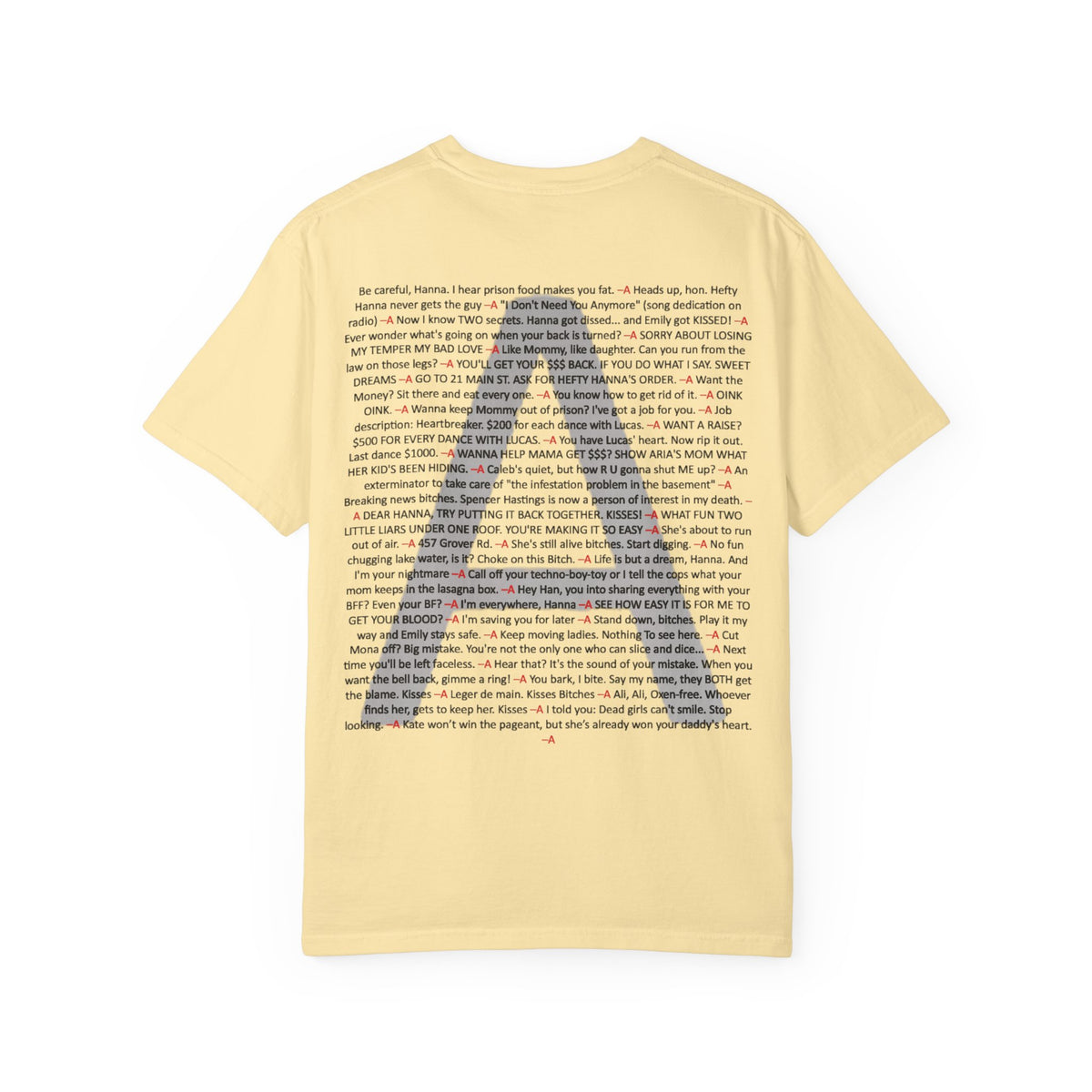 Your Favorite Liar Hanna's Txt Msgs T-Shirt