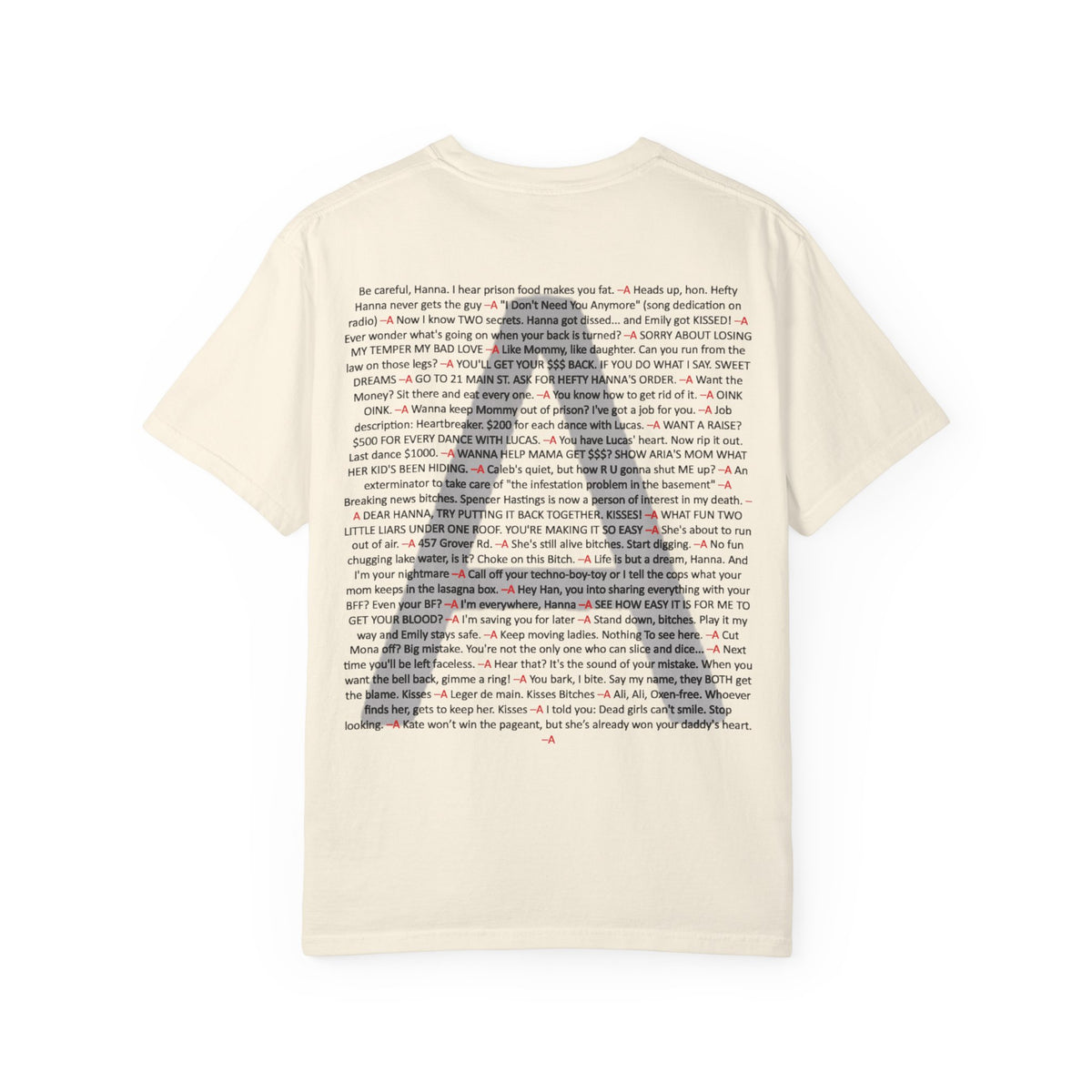 Your Favorite Liar Hanna's Txt Msgs T-Shirt