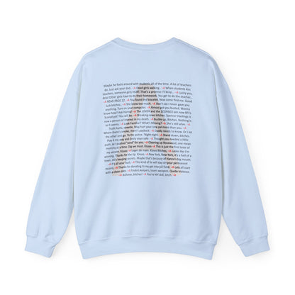 Your Favorite Liar Aria's Txts Crewneck Sweatshirt