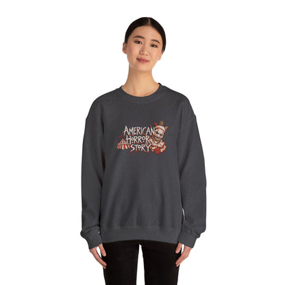 Twisty the Clown Crewneck Sweatshirt (Embroidery)