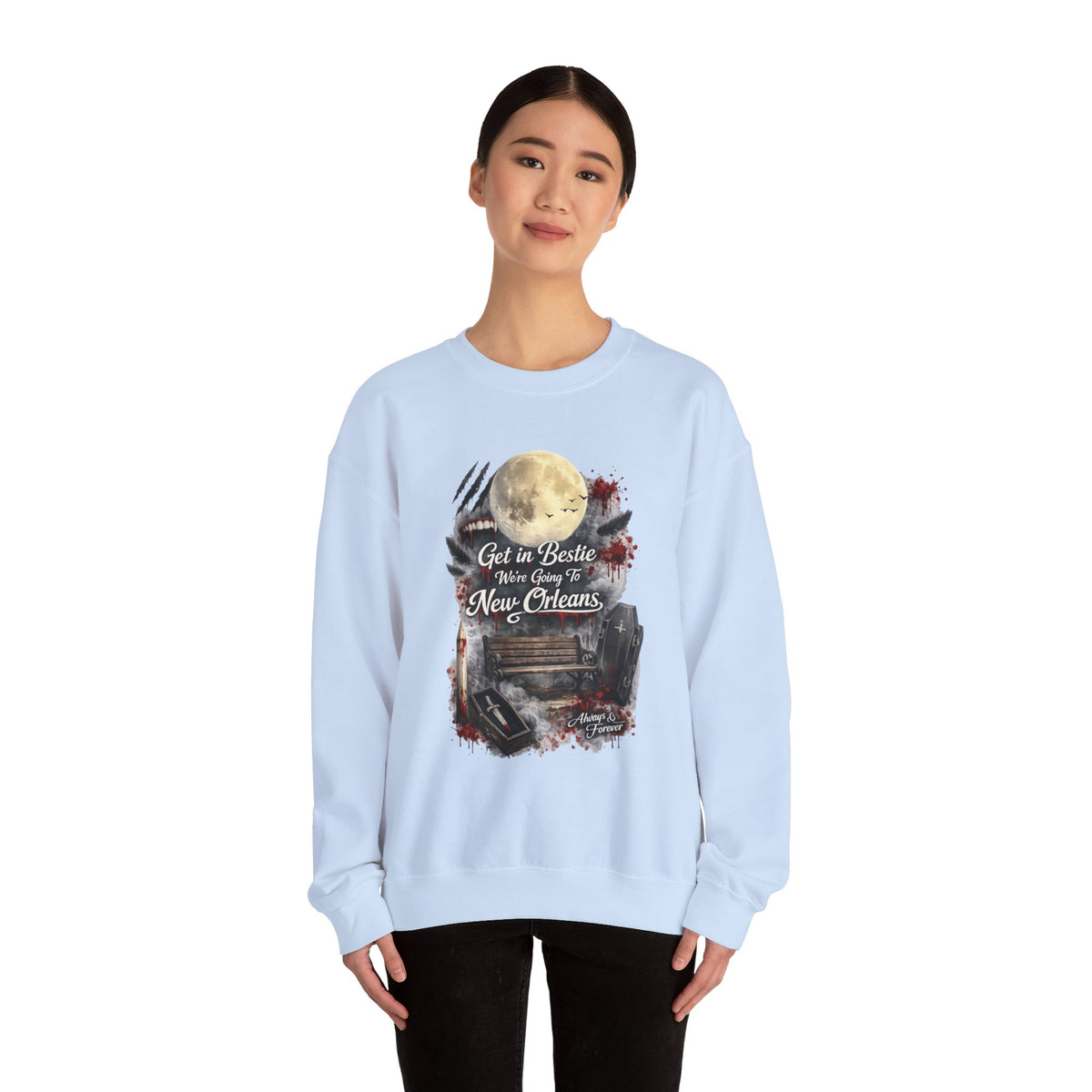 Get in Bestie (New Orleans) Crewneck Sweatshirt