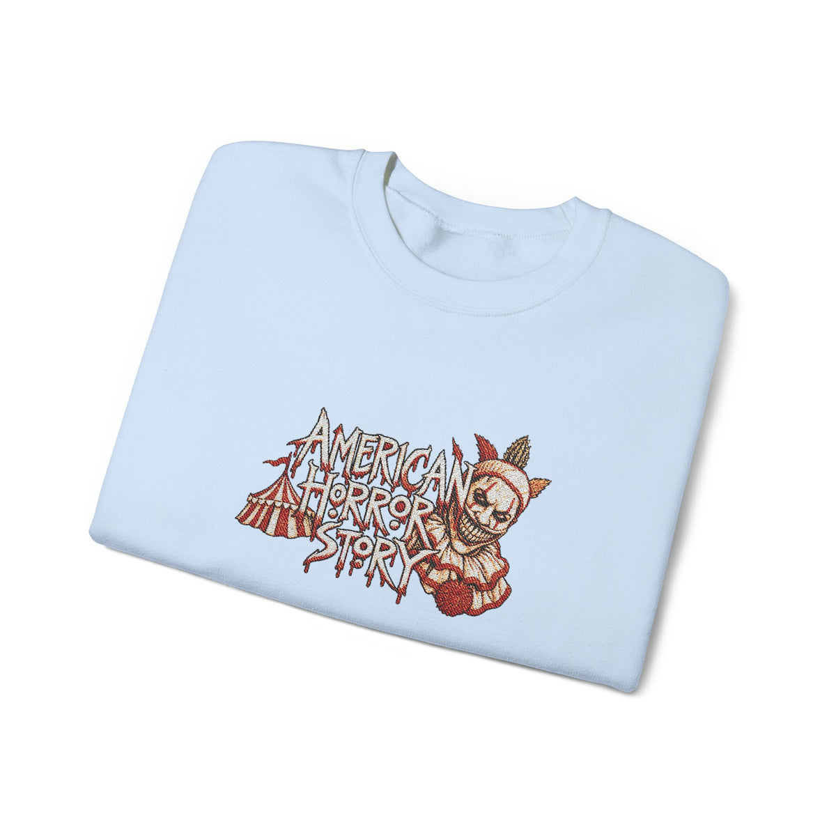Twisty the Clown Crewneck Sweatshirt (Embroidery)
