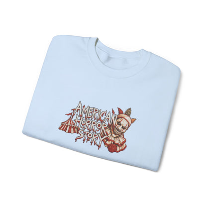 Twisty the Clown Crewneck Sweatshirt (Embroidery)
