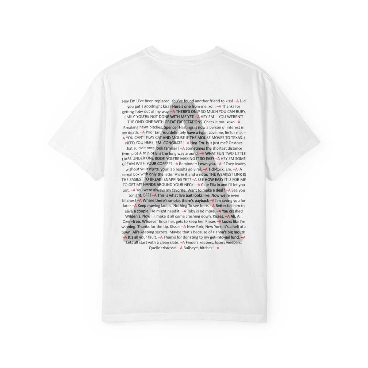 Your Favorite Liar Emily's Txt Msgs T-Shirt