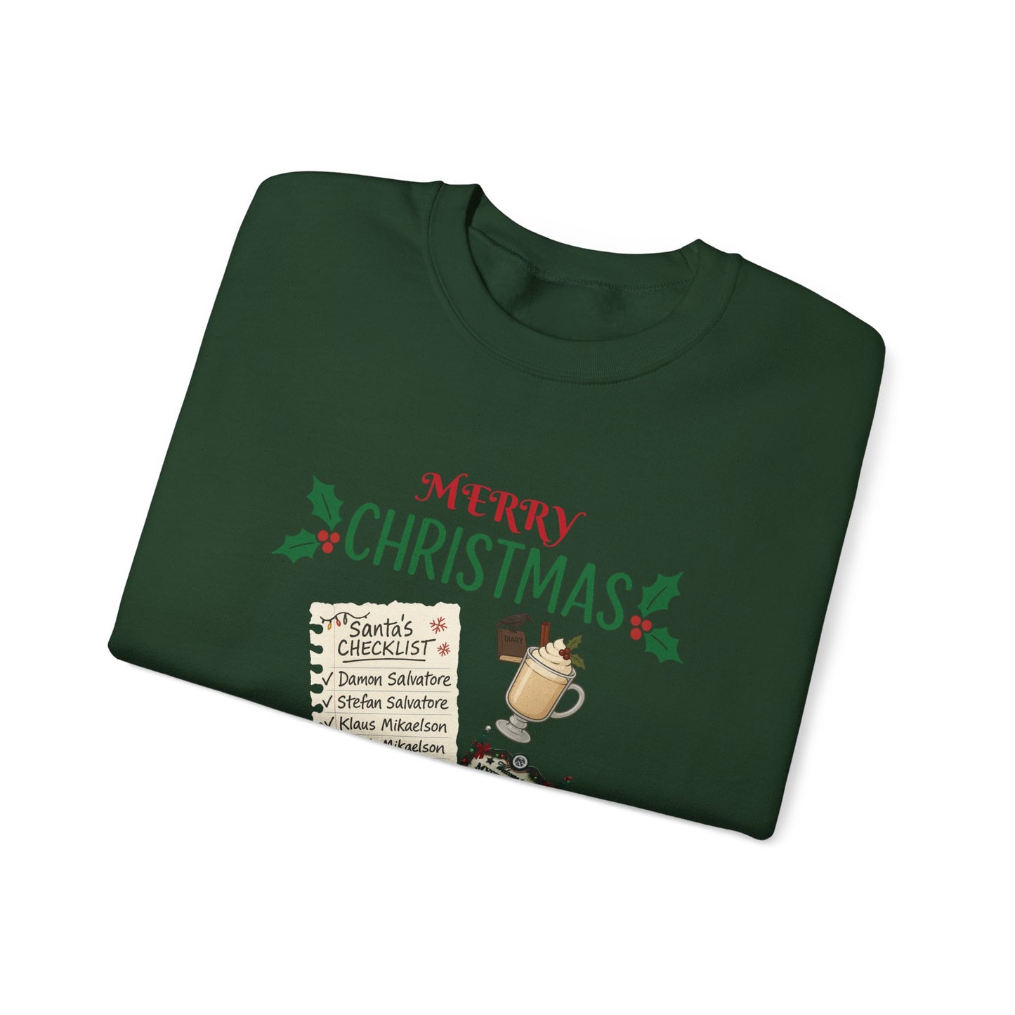 TVD Christmas Crewneck Sweatshirt