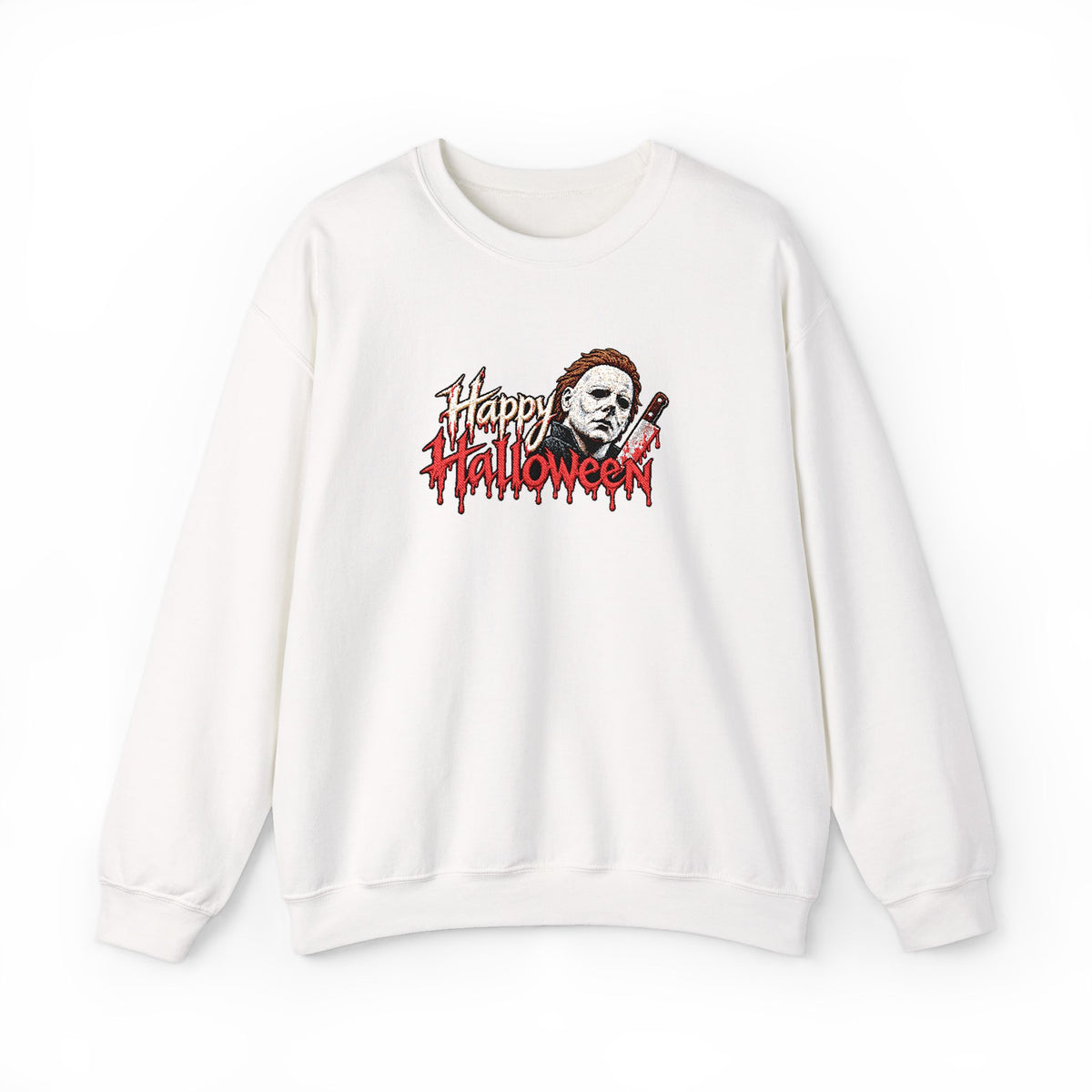 Halloween Crewneck Sweatshirt (Embroidery)