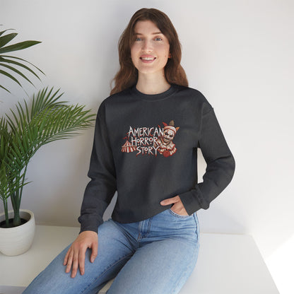 Twisty the Clown Crewneck Sweatshirt (Embroidery)