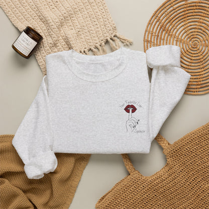 Your Favorite Liar Spencer's Txts Crewneck Sweatshirt