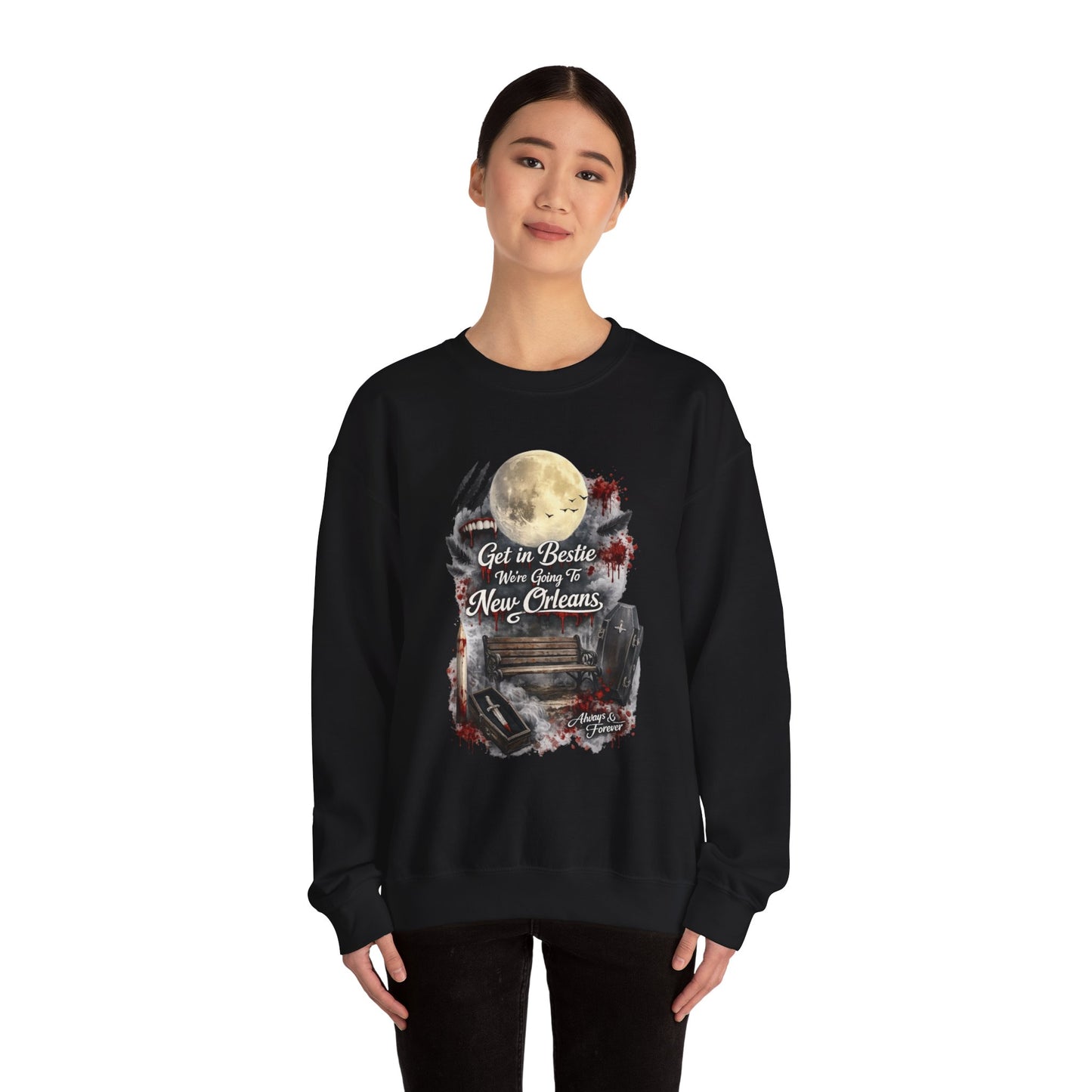 Get in Bestie (New Orleans) Crewneck Sweatshirt