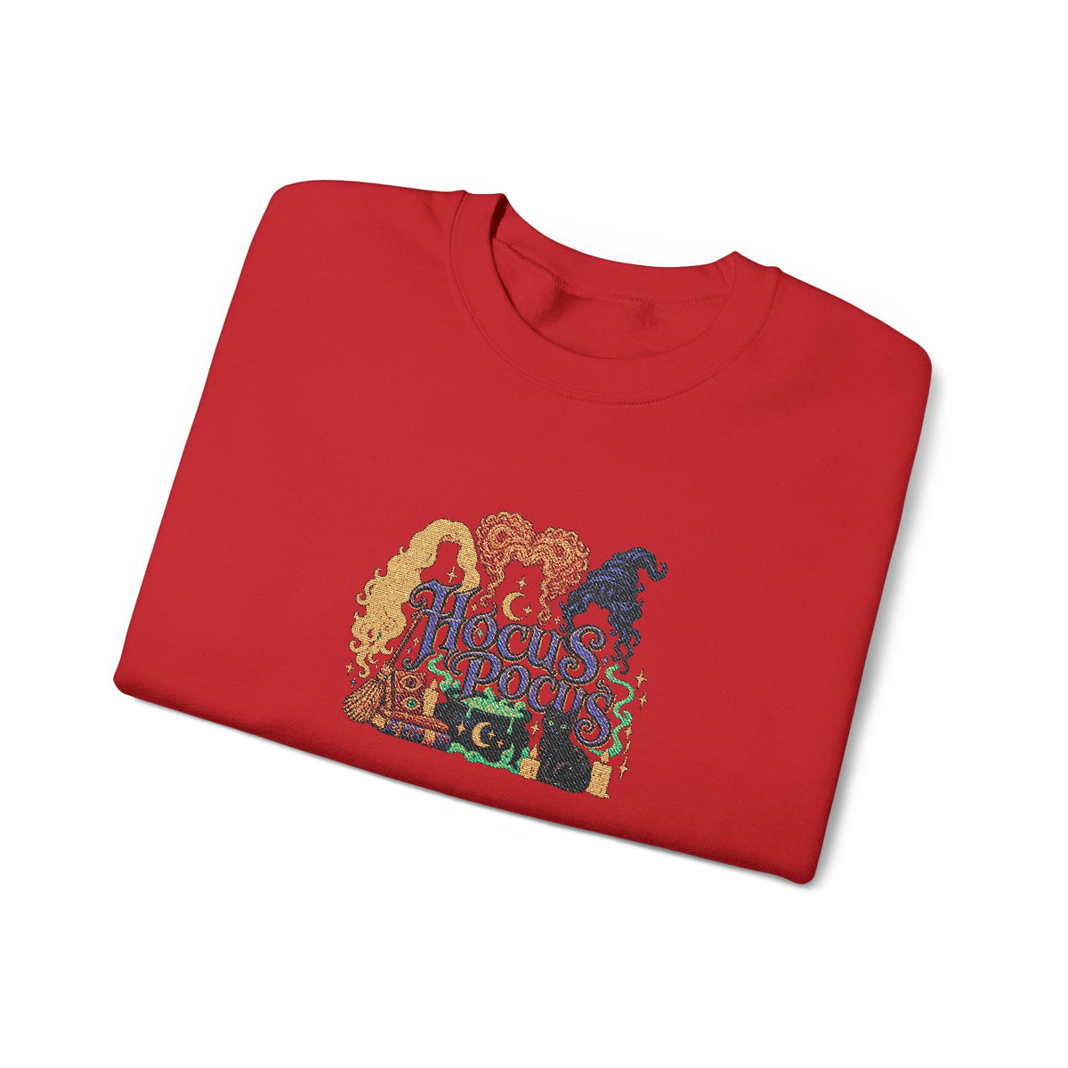 Hocus Pocus Crewneck Sweatshirt (Embroidery)