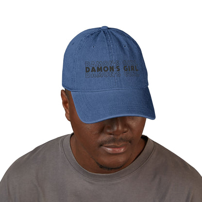 Damon's Girl Denim Hat (Embroidery)