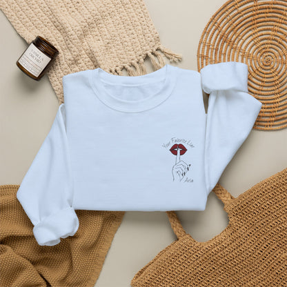 Your Favorite Liar Aria's Txts Crewneck Sweatshirt