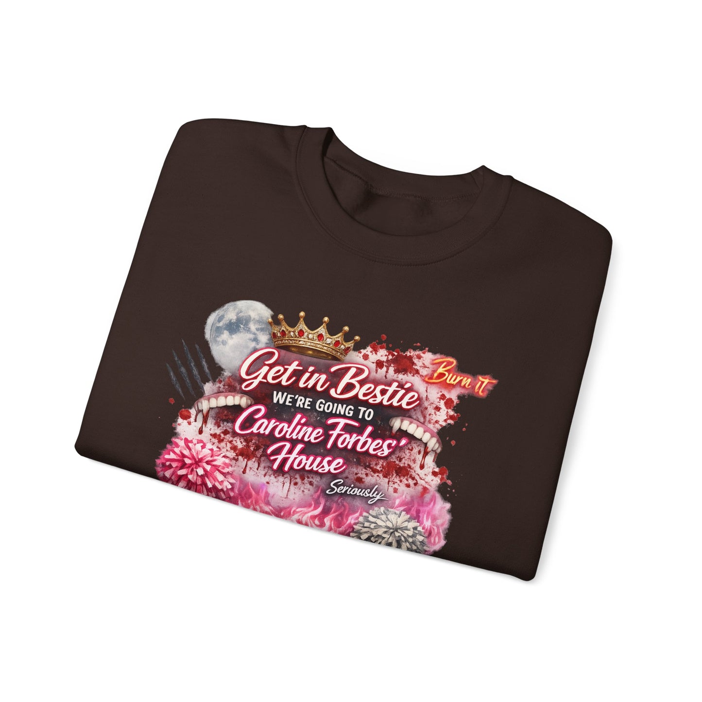 Get in Bestie (Caroline Forbes') Crewneck Sweatshirt