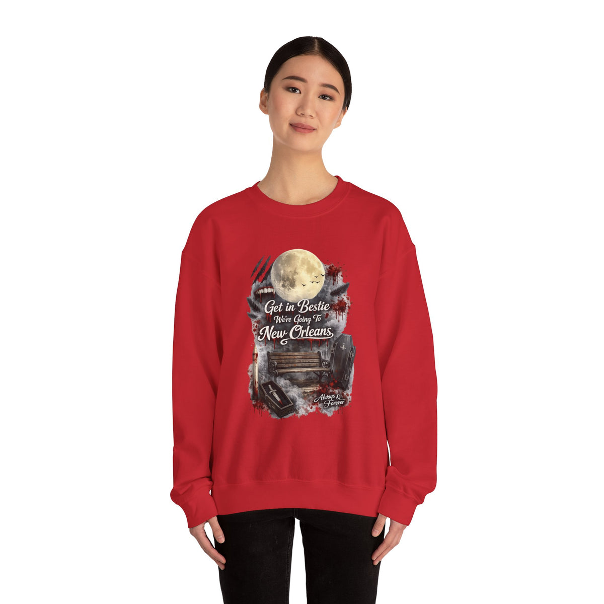 Get in Bestie (New Orleans) Crewneck Sweatshirt