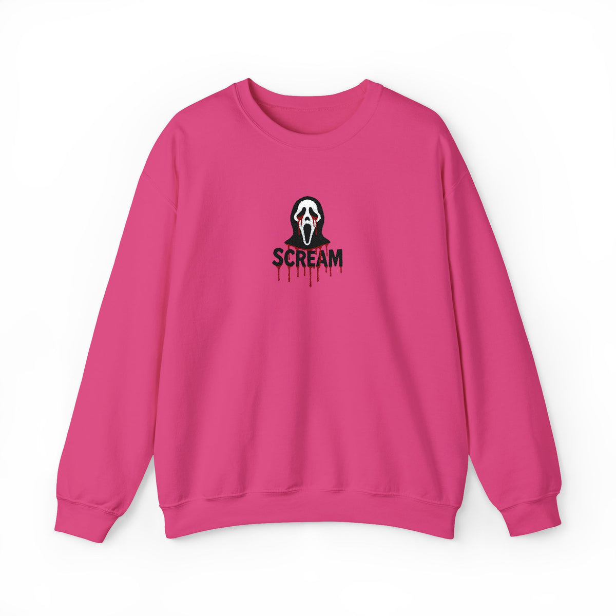 Scream Crewneck Sweatshirt (Embroidery)