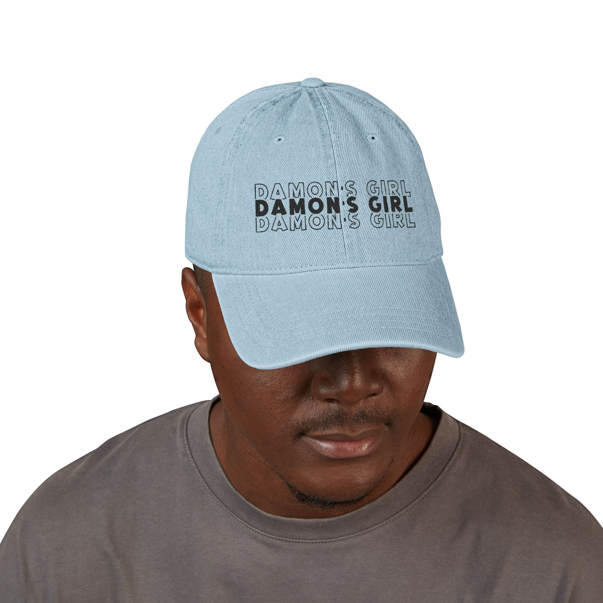 Damon's Girl Denim Hat (Embroidery)