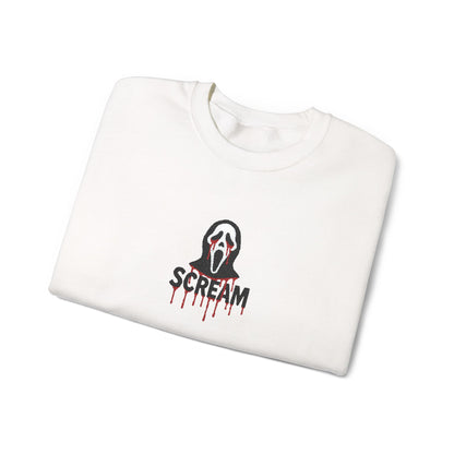Scream Crewneck Sweatshirt (Embroidery)