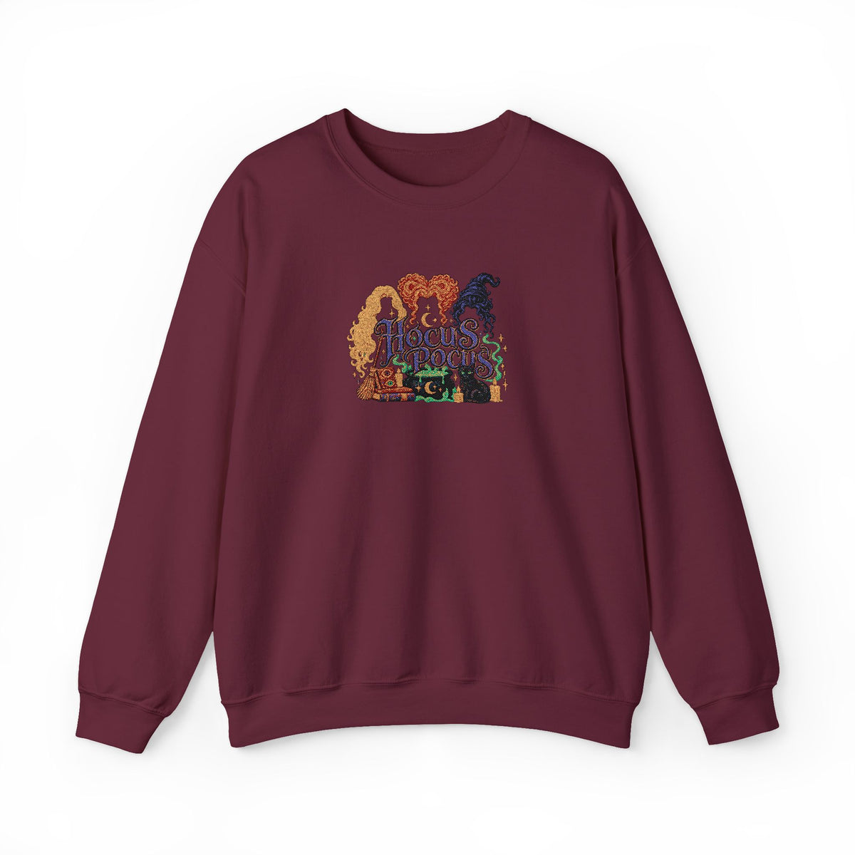 Hocus Pocus Crewneck Sweatshirt (Embroidery)