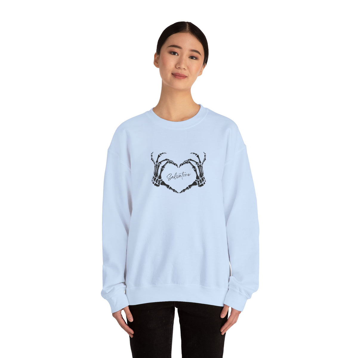 Skeletal Salvatore Crewneck Sweatshirt (Embroidery)