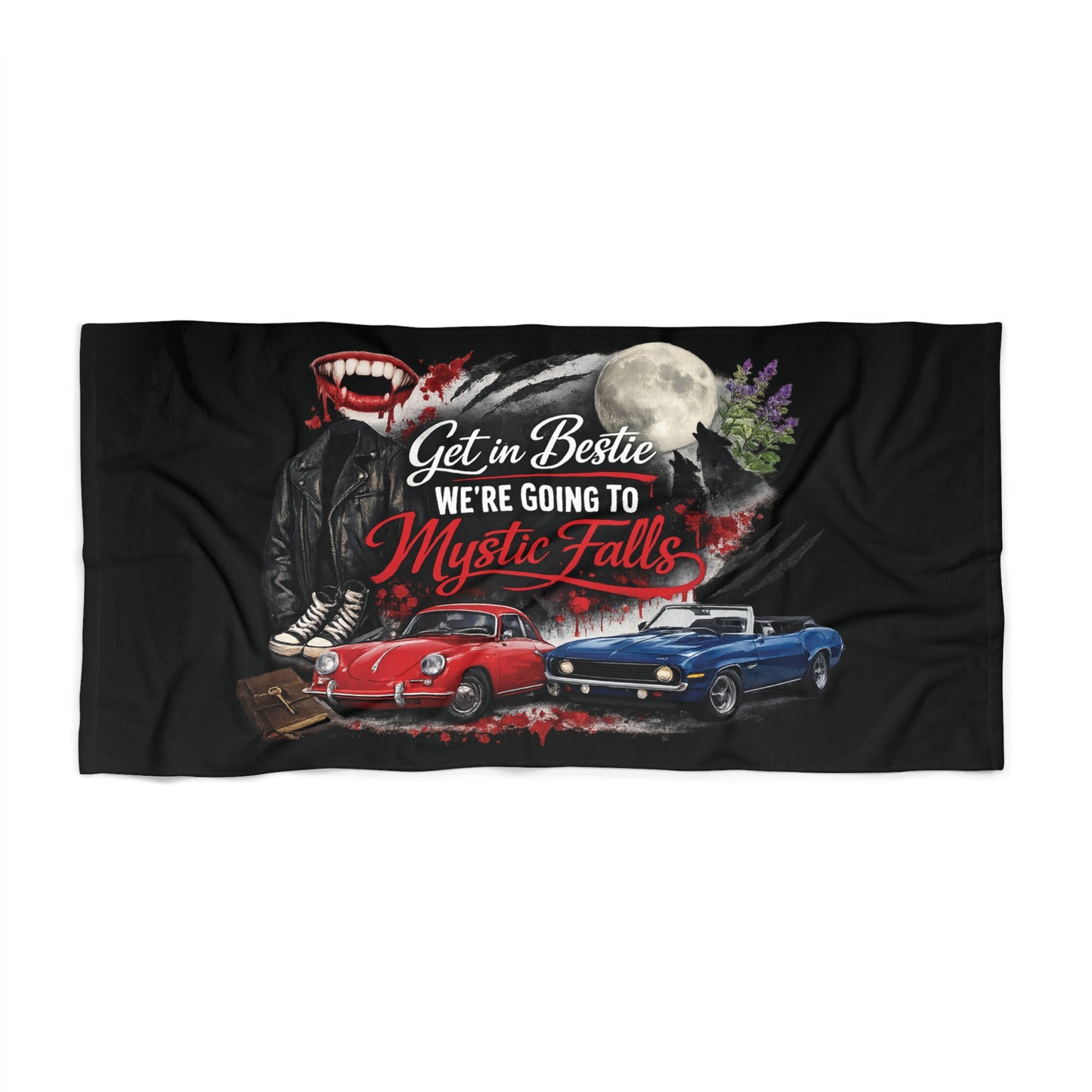 Mystic Falls Beach Towel