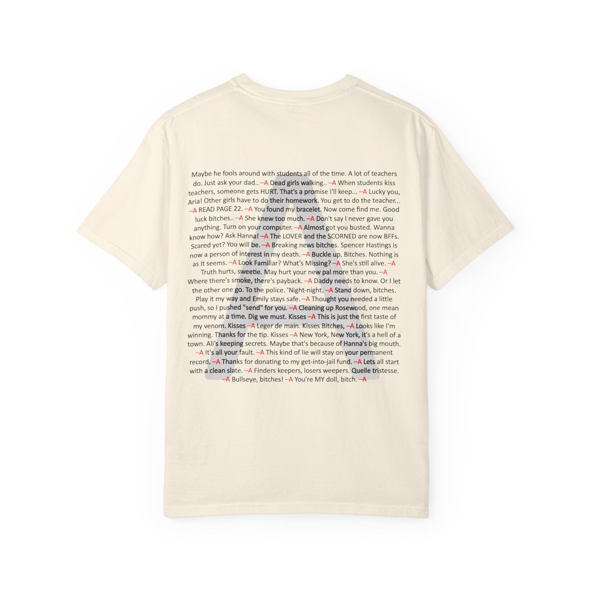 Your Favorite Liar Aria's Txt Msgs T-Shirt